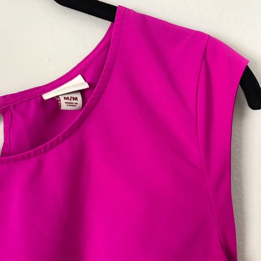 Magenta Merona Blouse - Picture 4 of 5